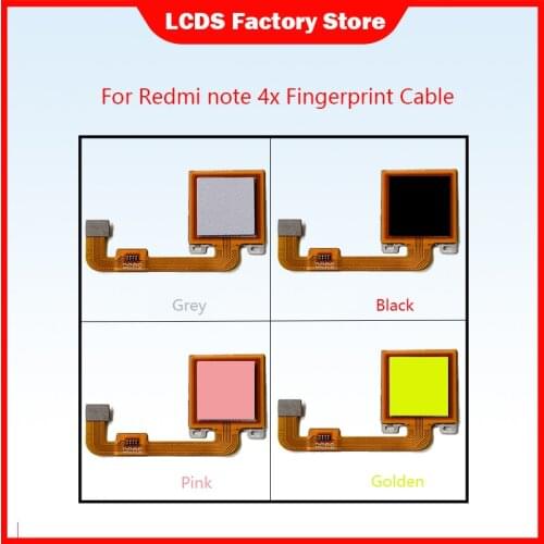 Fingerprint Flex Cable For Redmi Note 4x Fingerprint Sensor Flex Cable For Redmi Note 4 Global Version Fingerprint Sensor
