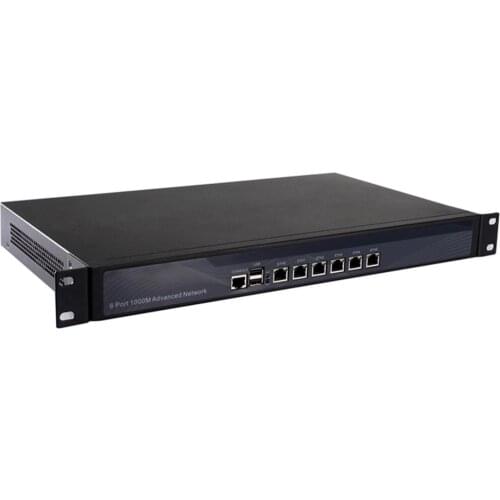 Firewall Mikrotik Pfsense VPN Network Security Appliance Router PC Intel Pentium 3855U,[HUNSN SA07R],(6LAN/2USB2.0/1COM/1VGA)