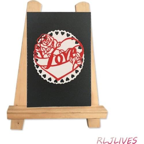 Heart Metal Cutting Dies Stencils for DIY Scrapbooking Stamp/photo album Decorative Embossing DIY Paper Cards