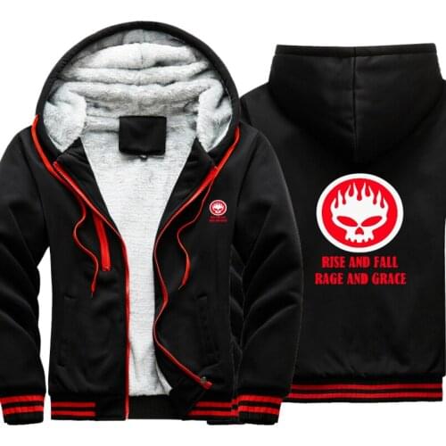 The off springe rock band coat outwear windbreak Male Jacket warm hoodies men thick Camouflage Sleeve causal winter Mens Jacket