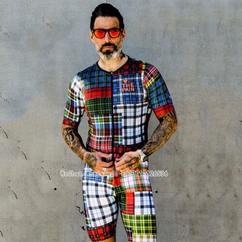 Love The Pain Bike Jersey Set Men Cycling Shirts Kit MTB Race Bicycle Clothing Short Sleeve Team Cycling Suits Ciclismo Conjunto