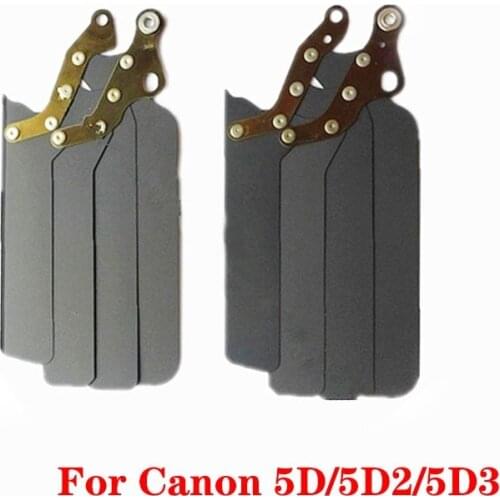 A set of 2pcs) New Shutter Blade Curtain Replacement Unit Repair Part For Canon 5D 5D2 5D3 5D Mark II 5D Mark III SLR