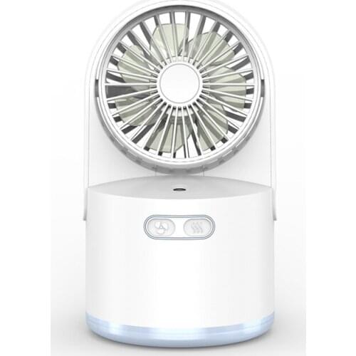 Table Misting Fan, USB Rechargeable Personal Cooling Mister Fan