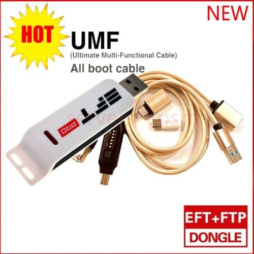 Newest Original EFT Pro2 Dongle / EFT Pro Dongle EFT+FTP Key 2 IN 1 DONGLE + (UMF) ALL BOOT CABLE + FTP Unlimited download