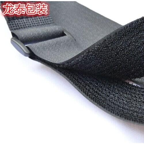 Practical 10pcs/lot 5*40cm magic tape cable tie nylon straps with plastic buckle Hook and Loop Magic Tape Free shipping