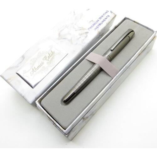 Wings Marble R89 Gunmetal Titanium Roller Pen | İsme Special Pen | Gift Pen