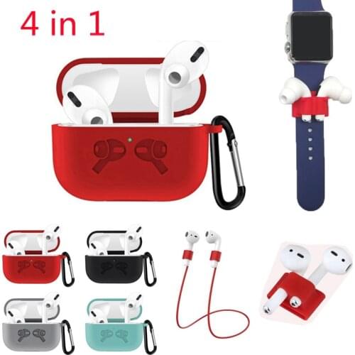 Silicone Case For Airpods Pro Case Wireless Bluetooth for apple airpods pro Case Cover Earphone Case For Air Pods pro 3 Fundas