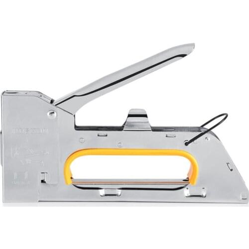 Stainless Steel Staple Gun Construction Electric Nailer Manual staple gun Furniture Stapler to Hold 1008F Staples High Quality
