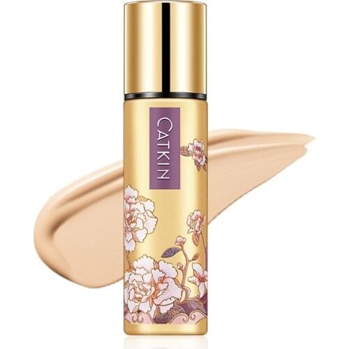 Catkin Sauvignon Blanc Liquid Foundation Long-Lasting Moisturizing and Oil Controlling Concealer Nude Makeup Lightweight