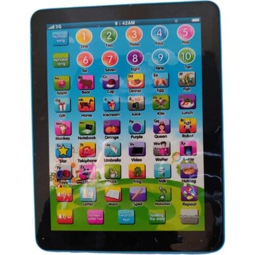 1Pc Mini Learning Toy Mini Baby Kids Tablet Pad Computer Game Educational Learning Child B Toy Early E3B5