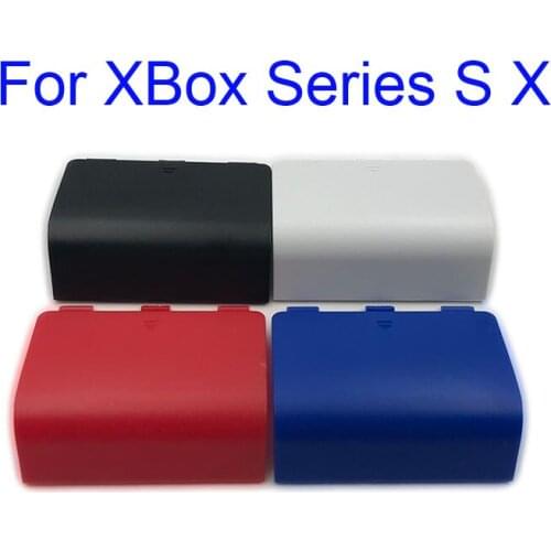 100pcs Replacement Battery Back Cover for Xbox Series S X Wireless Controller Battery Door Lid Repair Shell