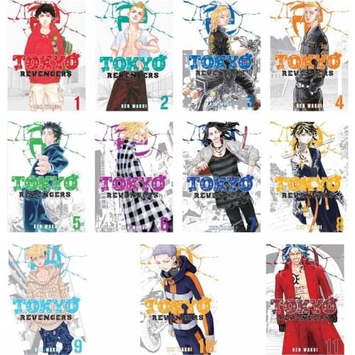 21x29cm Japanese Anime Tokyo Revengers Character Paper Poster Hanagaki Takemichi Ken Ryuguji Posters Home Wall Door Decoration