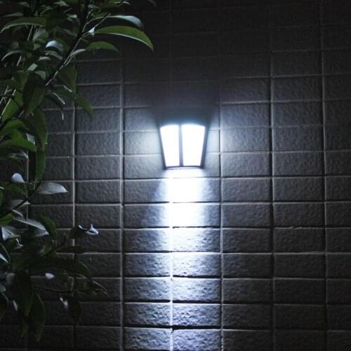6LED Solar Light Outdoor Solar Lamp Wall Light Waterproof Solar Sunlight Powered Garden Street Light For Yard Garden Home Decor