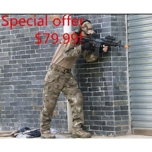 BDU combat shirt & tactical pants in mandrake camouflage hunting clothes+Free shipping Special price of $79.99
