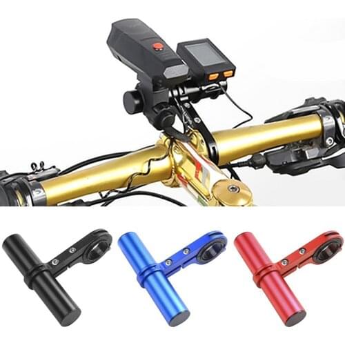Bicycle handlebar multi-function extension extension bracket handle extension lamp light telephone extender mounting bracket