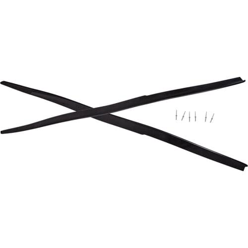 FOR BMW 4 SERIES F32 F33 F36 M PERFORMANCE STYLE SIDE SKIRT EXTENSION BLADES KIT