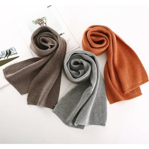 2018 NEW arrived men scarf knit spring Unisex Thick Warm winter scarves long size male cashmere warmer womens scarves