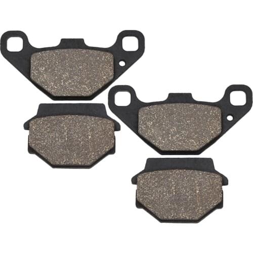 Motorcycle Front and Rear Brake Pads for KAWASAKI BJ 250 BJ250 Estrella 1992 1993 1994 1995 1996 1997 1998 1999 2000 2001