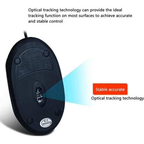 Professional Gaming Mouse With 7 Bright Colors LED Backlit And Ergonomics Design For CS