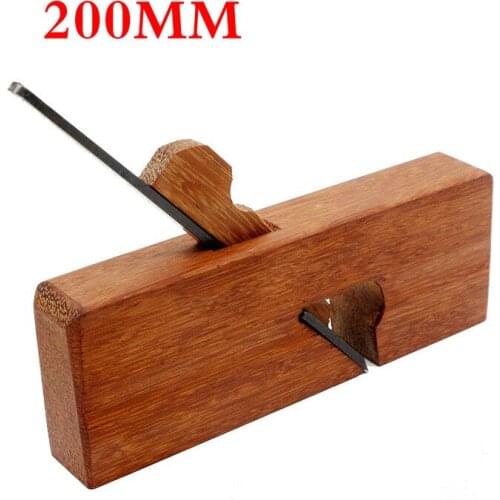 200MM Hand Plane Wood Planer Steel blade Single Wire Pulling Wire Manual Planer for Carpenter Woodcraft Tool Hand Tool Set