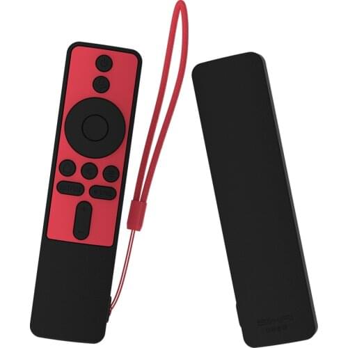 Full covers for xiaomi mi tv box s bluetooth wifi smart remote control SIKAI case Silicone Shockproof Cover For mi tv stick