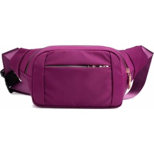 Waterproof nylon belt bags 2020 novelties Outdoor sport chest bag Casual fanny pack for women Multifunctional waist bag women