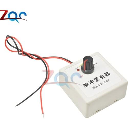 High Frequency 0 -20KHz Pulse Signal Generator Adjustable Stepper Motor Driver Controller Speed Regulator Pulse Governor