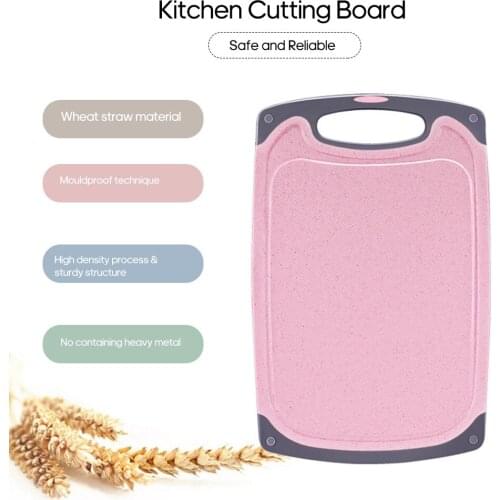 1pc Plastic Chopping Board Non-slip Frosted Kitchen Cutting Board Vegetable Meat Tools Kitchen Accessories Chopping Board