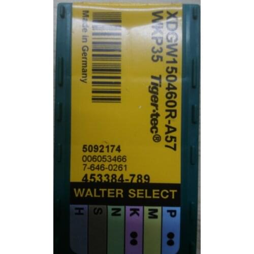 10PCS CARBIDE INSERT XDGW150460R-A57 WKP35