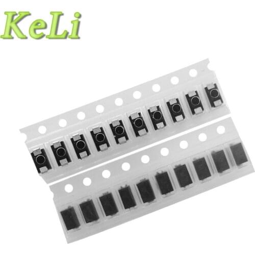 100PCS DIODE M7 1N4007 SMD 1A 1000V IN4007 Rectifier Diode