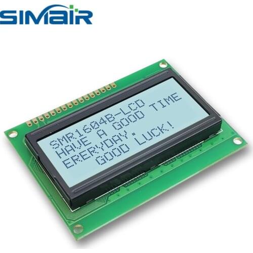 5V Blue Yellow LCM 16 PINS 16*4 16x4 Dot Panel Screen Module Board Character LCD Display 1604 With LED White/Yellow Backlight