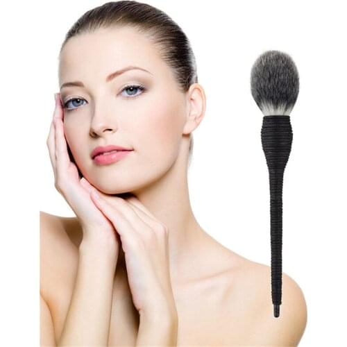 Brand Powder Cosmetic Face Makeup Brush Oversized Loose Paint Powder Blush Rattan Fundation Concealer Professional Make