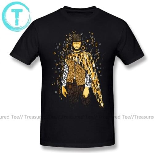 Clint Eastwood T Shirt Klimt Eastwood T-Shirt Graphic Cotton Tee Shirt Big Cute Men Short Sleeves Streetwear Tshirt