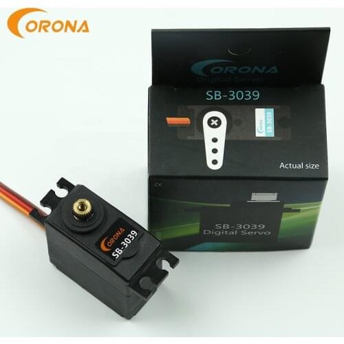 Corona SB3039 5KG 0.15sec metal gear servo motor for rc helicopters rc servo motor sbus