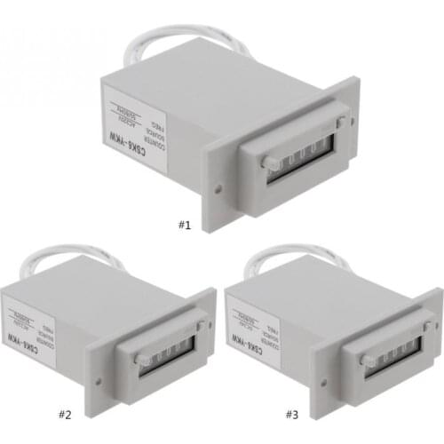CSK6-YKW 6 Digit Electromagnetic Pulse Counter Tool AC110V / AC220V / DC24V