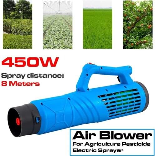 450W Electric Sprayer Blower Air Blower Mist Sprayer Electric Spraying Machine Air Duct Agricultural Mist Accessories