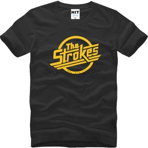 T-sihrt 3d The Strokes T Shirt Men Indie Rock Band Men T-shirt Short Sleeve Cotton Casual Music T Shirts Men Rock Clothing