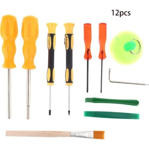 12 in 1 Triwing Screwdriver Set Durable Screwdriver Tool Full Triwing Screwdriver Repair Kit GameBit Tool Kit for Nintendo Swit