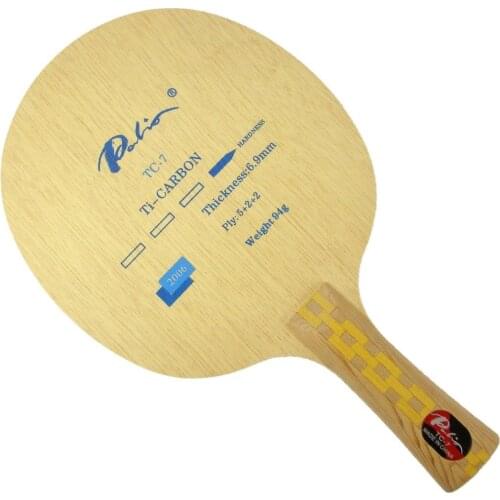 Palio TC-7 (TC7, TC 7) Ti+Carbon table tennis / pingpong blade