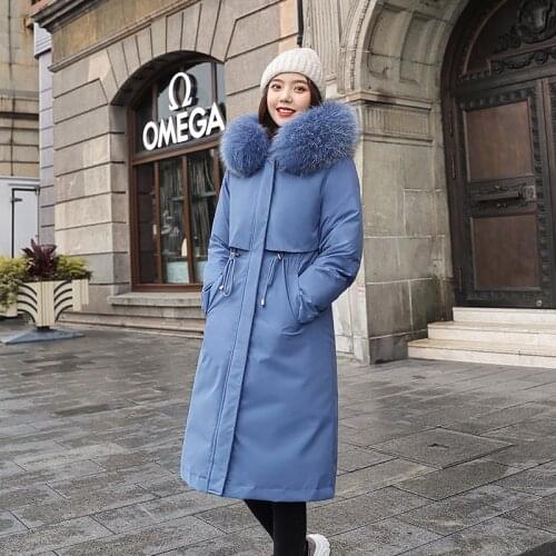 Winter Jackets Coats Womens Long Warm Thickening Hooded Parka Female Befree Outerwear Coats Vintage Parks Jaqueta