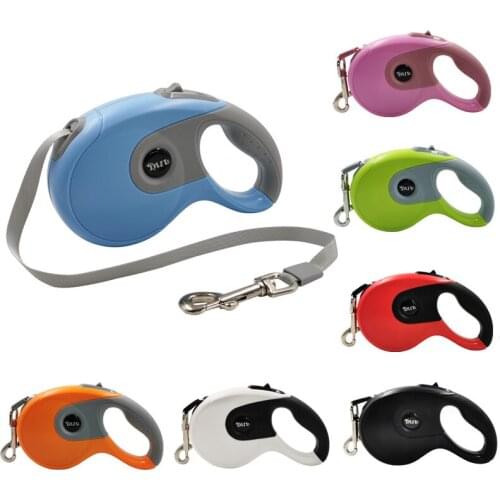 Automatic Retractable Dog Leash Durable 3M/5M Nylon Dog rope automatic telescopic traction rope small medium dogs walking rope