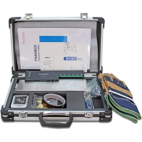 TP206K Six-Channel Furnace Temperature Tracker Tester SMT Reflow Wave Soldering Recorder