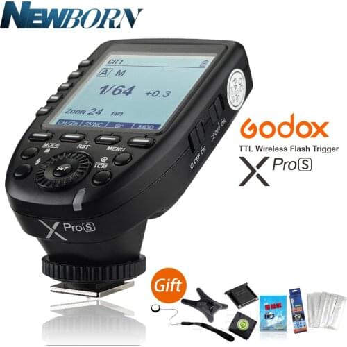 In Stock!!! Godox TTL II 2.4G X system High-speed LCD Screen Wireless Flash Transmitter Xpro-S For Sony A58 A7RII A99 A7R A6300