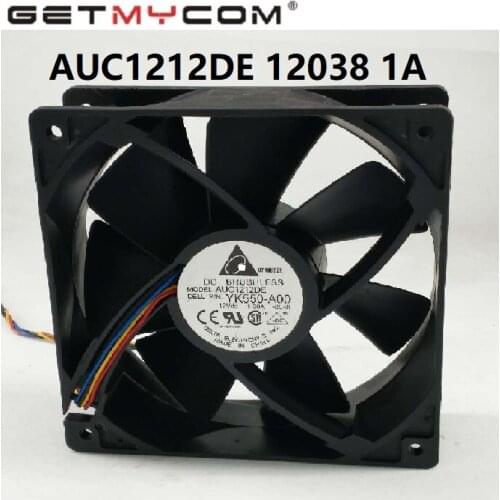 Getmycom Original AUC1212DE 12038 12CM 1A PWM 12V radiation heat high wind volume chassis cooling fan