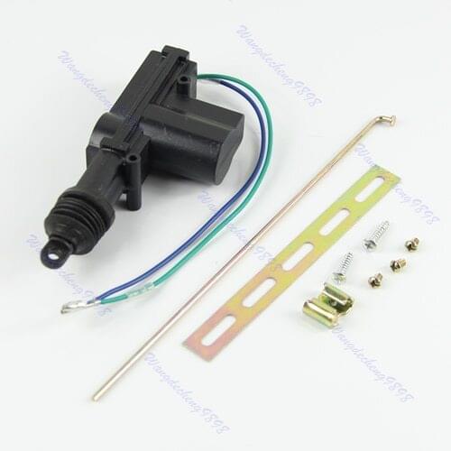 1 Set Newest Heavy Duty Power Door Lock Actuator Motor 2 Wire With Hardware 12V Universal