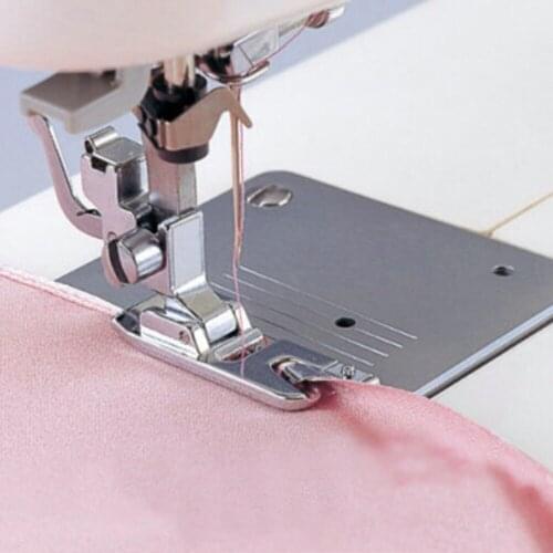 1Pcs Rolled Hem Curling Presser Foot for Sewing Machine Singer Janome Sewing Accessories Dropshipping