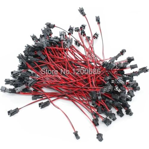 22AWG 30CM SM 2.54MM Female and Male SM2.54 connector cable harness SM Male Female Plug LED Connector Cable