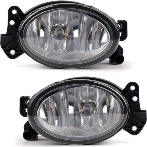 Areyourshop For Benz 2007 2008 2009 W211 E350 E550 Clear Front Fog Lights Lamps No Bulb Pair