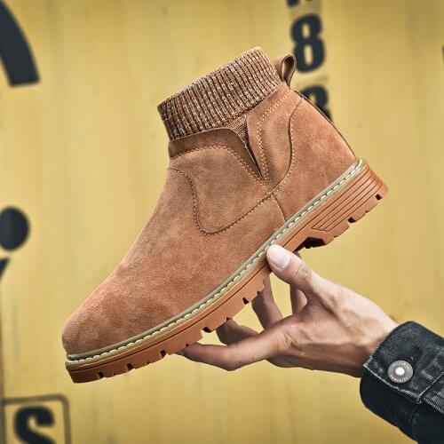 Zapatillas Negras Black Leather Shoes Men Mens Casual Sneakers Brown For Leisure Loafers Mens High Top Boots