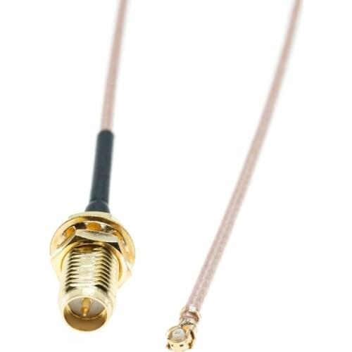 IPX IPEX UFL U.FL to RPSMA Female nut bulkhead RF RG178 Cable Pigtail Mini PCI WIFI WLAN